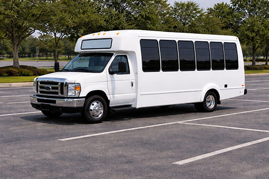 20-passenger minibus available for charter in Pearland, TX